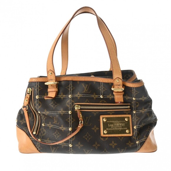 Louis Vuitton Handbags - Louis Vuitton Monogram Rivet Brown Canvas Handbag